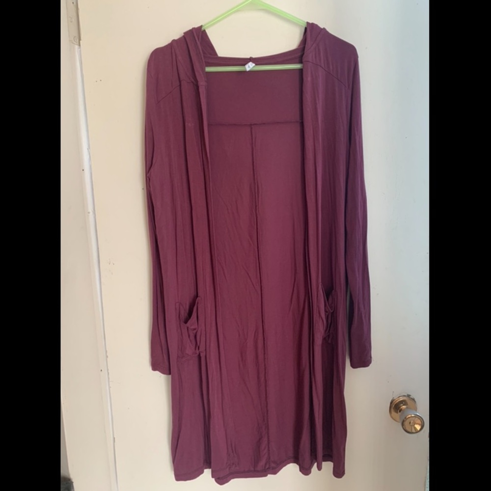 Z SUPPLY t-shirt material cardigan